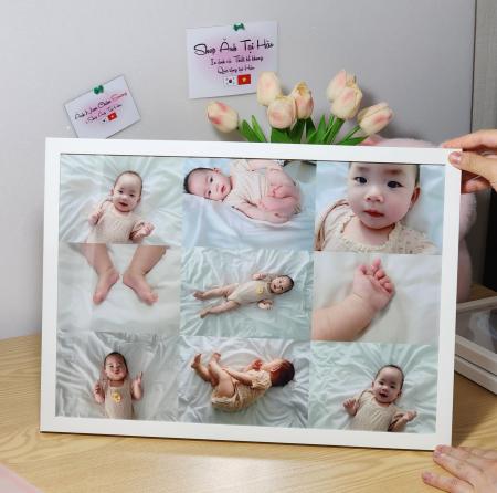 KHUNG ẢNH 백일 - 첫돌 - 생일 CHO BÉ14