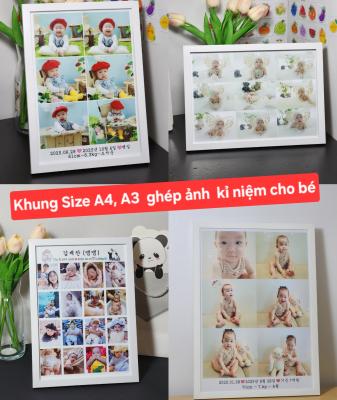 KHUNG ẢNH 백일 - 첫돌 - 생일 CHO BÉ5