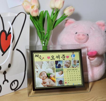 KHUNG ẢNH 백일 - 첫돌 - 생일 CHO BÉ8